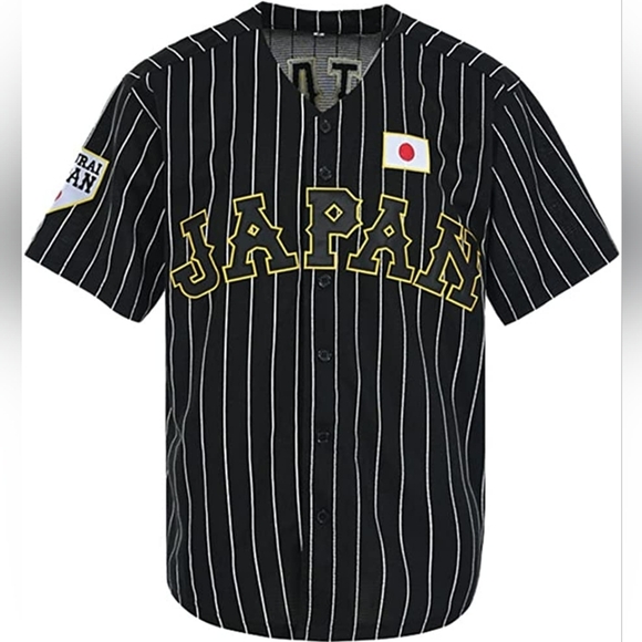 New Shohei Ohtani Japanese National Team Baseball Jersey Multiple Sizes - Picture 3 of 5